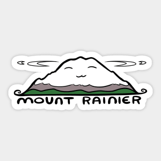 Mountain Buddy: Mount Rainier Sticker